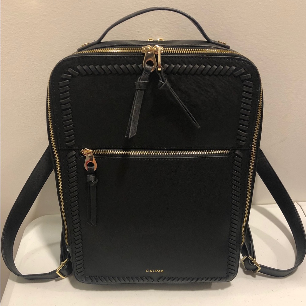 Calpak Black Laptop Backpack
